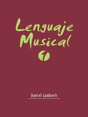 cover image of Lenguaje Musical 1